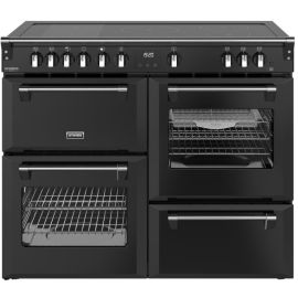 Stoves 444411878 110cm Wide Richmond Deluxe Induction Range Cooker in Black