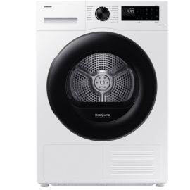Samsung DV90CGC0A0AEEU 9kg Series 5 Heat Pump Condenser Tumble Dryer – WHITE