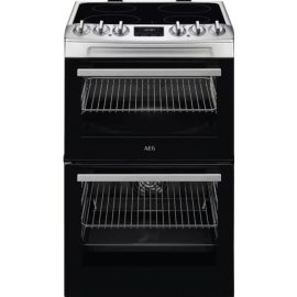 AEG CCX1530ACM 77L Ceramic Slot In Cooker - Stainless Steel - A Rated