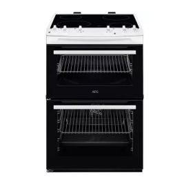 AEG 5000 SurroundCook CCX6501ACW 60 cm Electric Ceramic Cooker - White