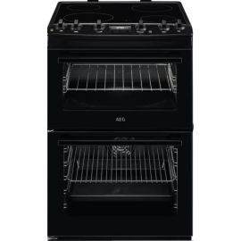 AEG 5000 SurroundCook CCX6540ACB 60cm Electric Cooker with Ceramic Hob - Black - A Rated