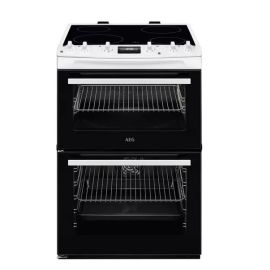 AEG 5000 SurroundCook CCX6540ACW 60 cm Electric Ceramic Cooker - White
