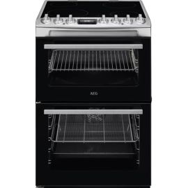 AEG 6000 Series CCX6740ACM 73L Ceramic Slot In Cooker - Stainless Steel 