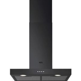 AEG 6000 Series DBX3651R 60cm Wide Chimney Hood - Black - C Rated