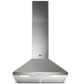 AEG 3000 Series DKX2630M 60cm Wide Chimney Hood - Stainless Steel - D Rated