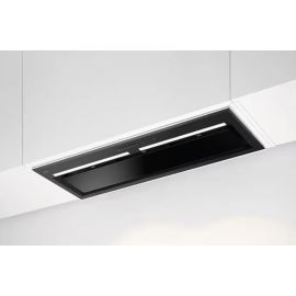 AEG 9000 Series GDG961AB 100cm Wide Canopy Hood - Black Glass - A++ Rated