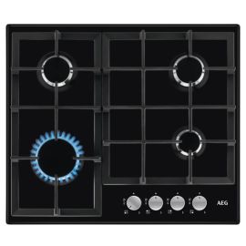 AEG HGX64200SB 59cm Gas Hob - Black