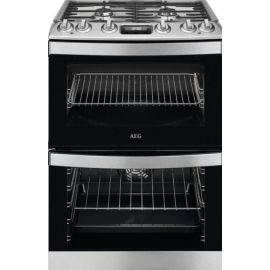 AEG 5000 Series CKB6541ACM 77L Dual Fuel Slot In Cooker - Stainless Steel - A Rated