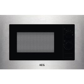 AEG 3000 Series MSE1717SM Built-In Microwave - Black / Stainless Steel