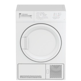 Indesit CYDC82WWGLUK Freestanding 8kg Condenser Tumble Dryer in White
