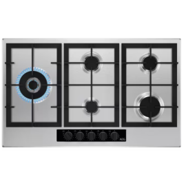 AEG HGB95522YM Gas Hob - Stainless Steel