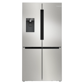 Bosch Series 6 KFI96APEAG Wifi Connected Non-Plumbed Frost Free American Fridge Freezer - Stainless Steel - E Rated