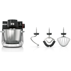 Bosch MUMS6ZM00G Series 6 Stand mixer with scale 1600 W Black, Brushed stainless steel