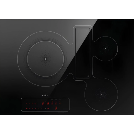 Elica Nikolatesla NT-FIT-A3Z-70 70cm Wide Venting Hob - Black - A Rated