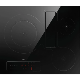 Elica Nikolatesla NT-FIT-A3Z-60 60cm Wide Venting Hob - Black - A Rated