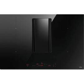 Elica Nikolatesla NT-ALPHA-B-80-BA 80cm Wide Venting Hob - Black - A Rated