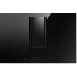 Elica Nikolatesla NT-ALPHA-B-80 80cm Wide Venting Hob - Black - A Rated