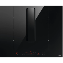 Elica NT-ALPHA-B-60BA Venting Induction Hob - Black - For Ducted/Recirculating Ventilation