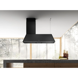 Elica IKONA-MAXXI 120cm Wide Ceiling Mounted Hood - A Rated