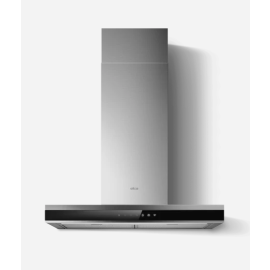 Elica ADELE-AT-BSS-60 wall-wounted cooker hood black + stainless steel