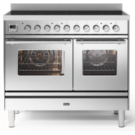 Ilve Roma PDI106WE3/SS 100cm Wide Induction Range Cooker – Stainless Steel