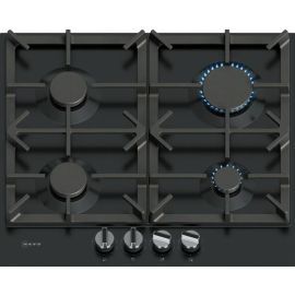NEFF N70 T26CIP8S0 60cm 4 Burner Gas Hob - Black