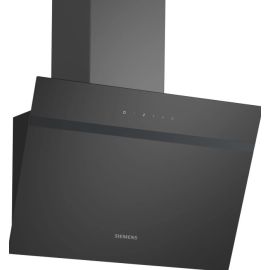 Siemens Iq100 LC65KDK60B 60cm Wide Angled Hood - Black - A Rated