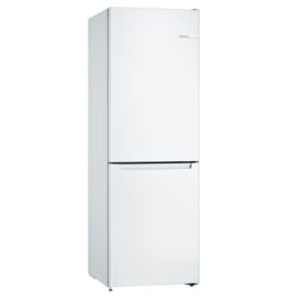 Bosch Series 2 Free-standing fridge-freezer with freezer at bottom White, Total No Frost KGN33NWEBG