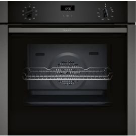 NEFF N50 B1ACE4AG3B 71L Built-In Electric Single Oven - Black / Graphite - A+ Rated