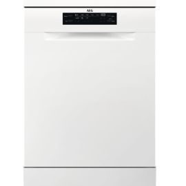 AEG SatteliteClean Freestanding Dishwasher - AirDry C-rated white FFB74917ZW