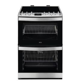 AEG CIB6734ACM 6000 SteamBake Cooker with Induction Hob