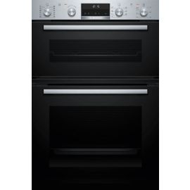 Bosch Series 6 MBA578BS7B 71L/34L Built-In Electric Double Oven - Stainless Steel - A+B Rated