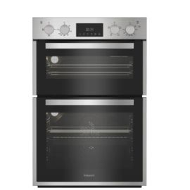 Hotpoint DIH10DiX Built In Electric Double Oven - Stainless Steel - A/A Rated