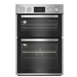 Hotpoint DIH 82D IX Built In Electric Double Oven - Stainless Steel - A/A Rated