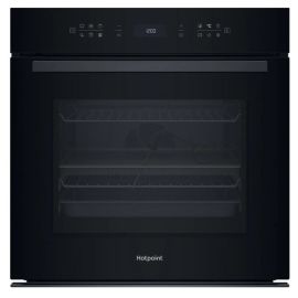 Hotpoint Class 6 ActiveMultiflow HOI68PPT2SBUK Electric Single Fan Oven with Air Fry and DualClean- Black
