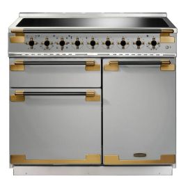 Rangemaster ELS100EISS/BE Elise Luxe 100 Induction Stainless Steel with Black / Antique Brass trim