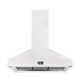 Falcon FHDSE1000WH/N 100 cm Super extract Icy White Nickel Chimney Hood
