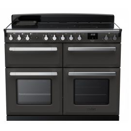 Rangemaster Estel Deluxe 110 Induction Slate with Chrome trim ESDLB110EIPSLT/CM1