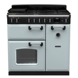 Rangemaster CL90DFPMSB/CM1 Classic 90cm Dual Fuel Rangecooker - Misty Blue