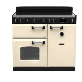 Rangemaster CL100EIPPCR/CM1 Classic 100cm Induction Range Cooker - Pale Cream