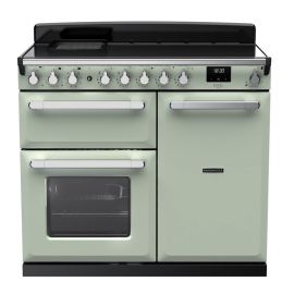 Rangemaster ESDL100EIPMNT/CM1 Estel Deluxe 100 Induction Mint with Chrome trim