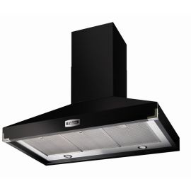 Falcon FHDSE1092BL/C Super Extract 1092 mm Wide Chimney Hood Black Chrome