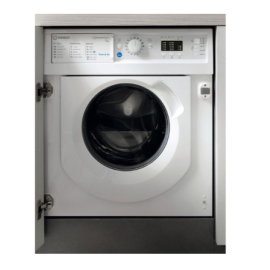 Indesit BIWMIL71252 Integrated 7kg 1200 Spin Washing Machine E Rated Autoclean Cycle