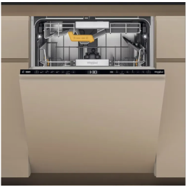 WHIRLPOOL W8IA15M3TUUK Fully-Integrated 60cm Dishwasher 15 Place Setting Black Trim
