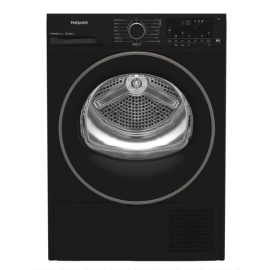  Hotpoint CHD94MBBSUK Freestanding 9kg Heat Pump Tumble Dryer in Black
