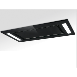 Cata UBSDCH902BK 90cm Black Glass Ceiling Hood