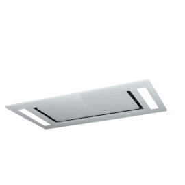 Cata UBSDCH901W 90cm White Glass Ceiling Hood