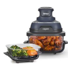Ninja CRISPi 4-in-1 Portable Glass Air Fryer - Cyber Space FN101UKGY