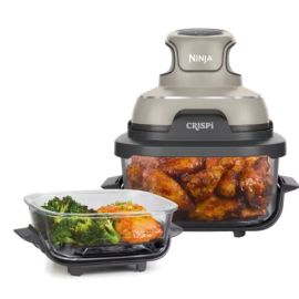 Ninja CRISPi 4-in-1 Portable Glass Air Fryer - Stone FN101UKST