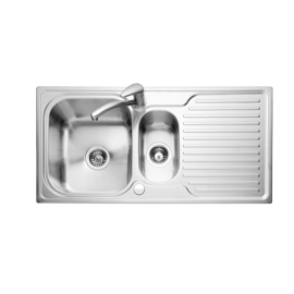 CAPLE DO150SS Dove 150 Inset Sink with Drainer Stainless Steel